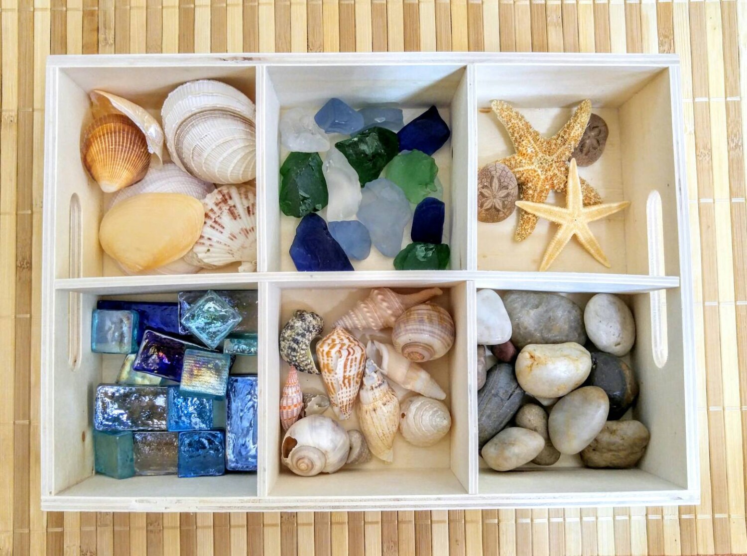 Ocean Tinker Tray, Loose Parts Exploration, Mandela, Fine Motor Skills, Gift for Kids, Montessori, Reggio Emilia, Teacher Resources, Therapy