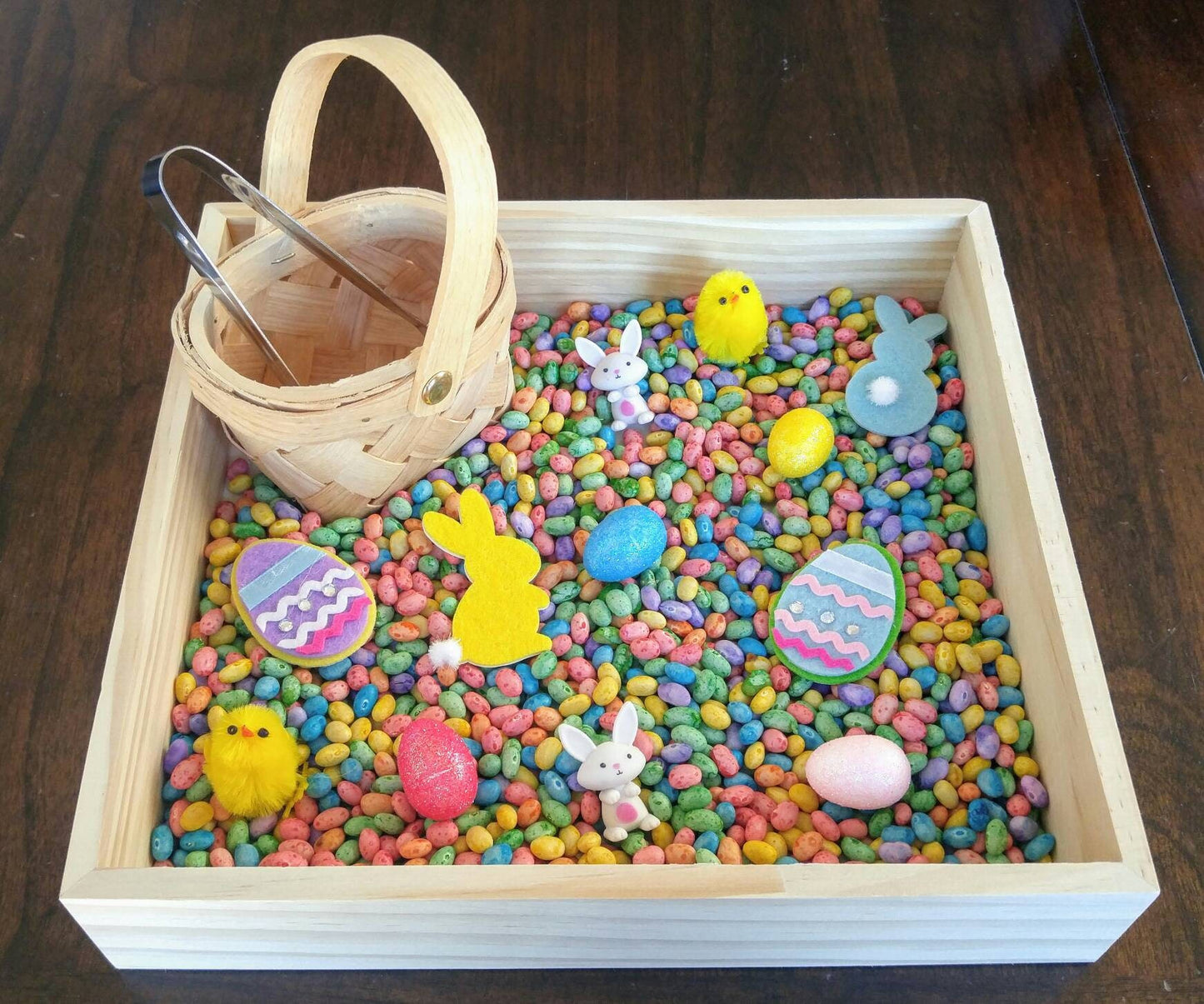 Easter/Spring Sensory Box, Tweezing Activity, Fine Motor Skills, Gift for Kids, Montessori, Classroom Activity, Teacher Resources