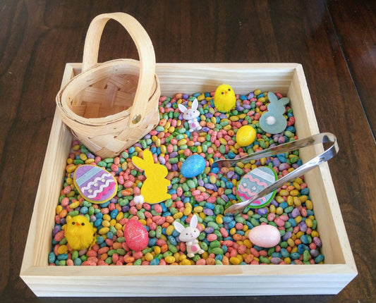 Easter/Spring Sensory Box, Tweezing Activity, Fine Motor Skills, Gift for Kids, Montessori, Classroom Activity, Teacher Resources