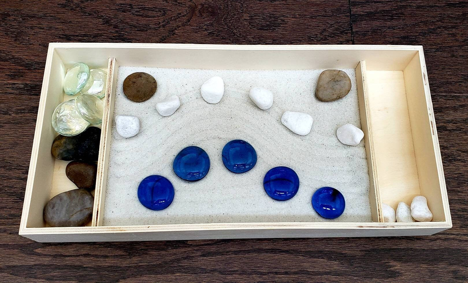 Children's Zen Garden, Play Therapy, Calming Activity, Fine Motor Skills, Gift for Kids, Montessori, Classroom Activity, Teacher Resources