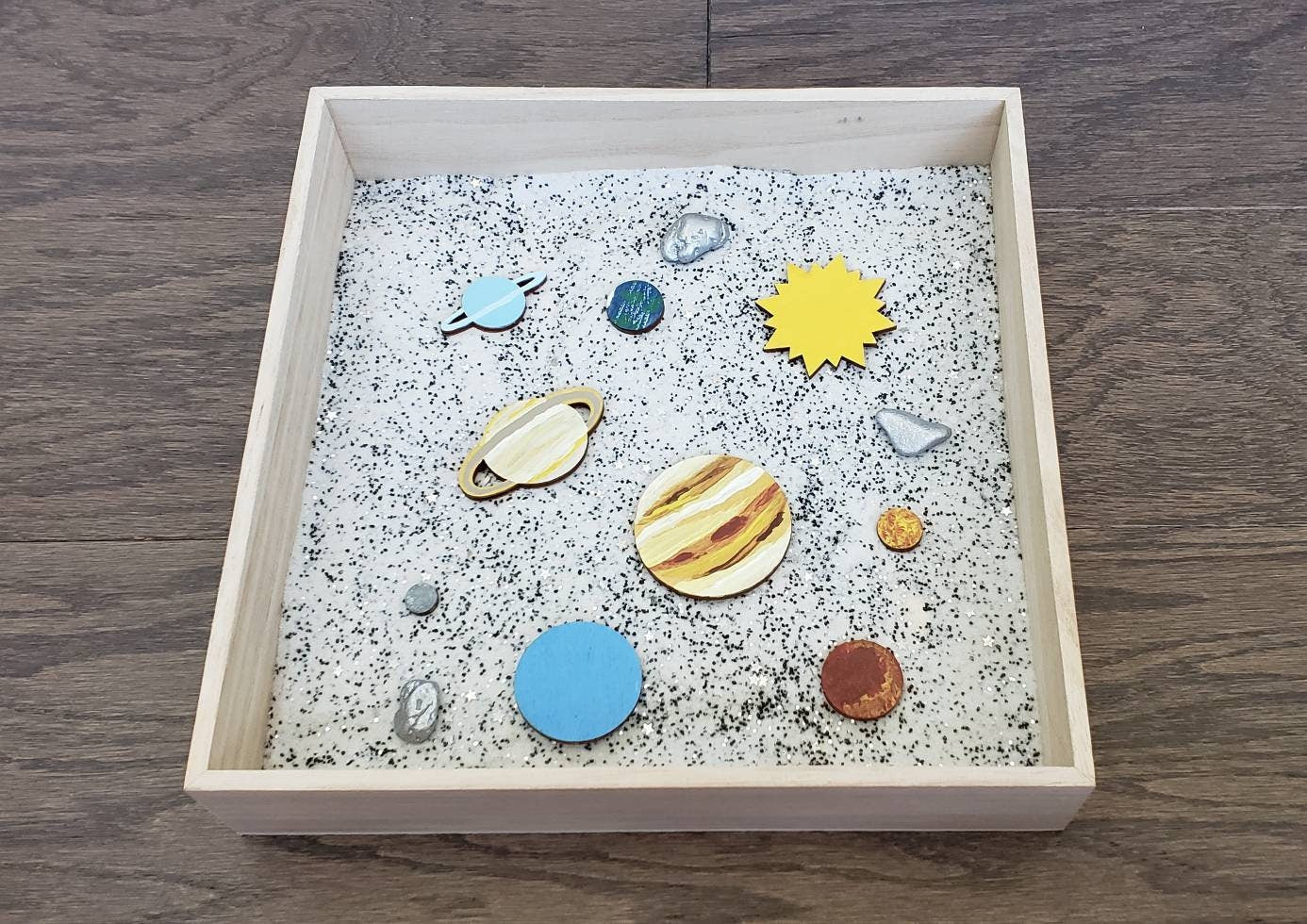 Solar System Activity Set, Planet Matching, Space Theme, Fine Motor Skills, Gift for Kids, Montessori Classroom, Teacher Resources