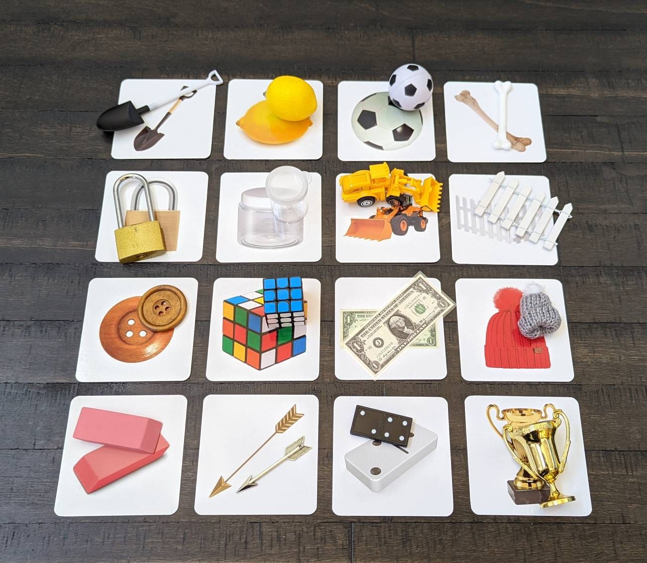 Picture Object Matching #3, Picture Recognition, Kids Gift, Montessori ...